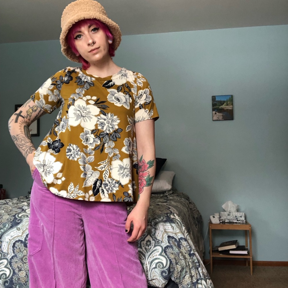 Floral Print Top